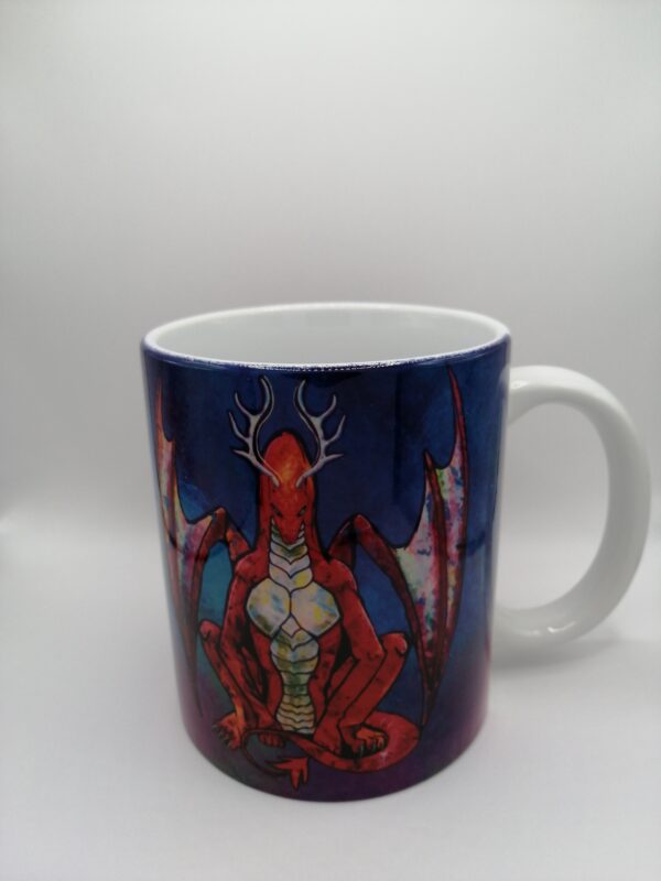 guardian dragon Art-Mug - Afbeelding 7