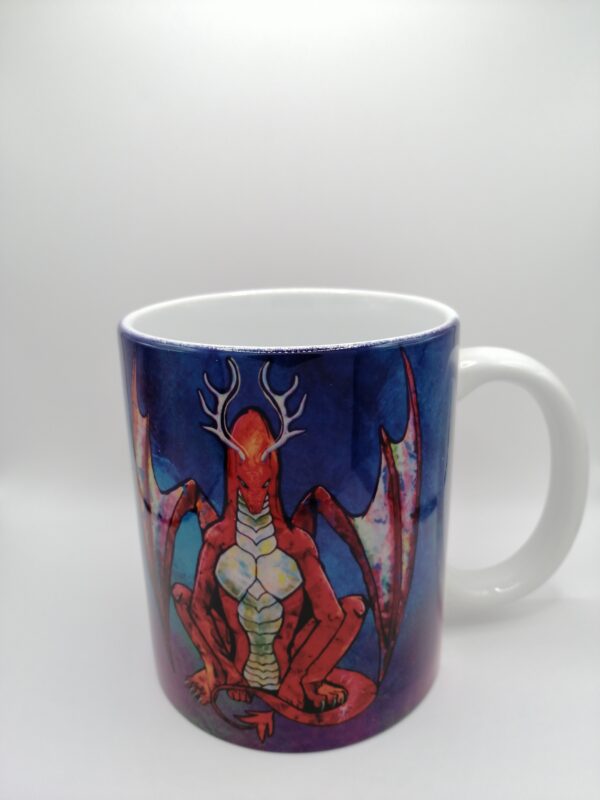 guardian dragon Art-Mug - Afbeelding 6