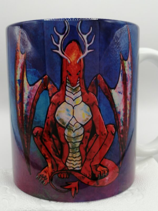 guardian dragon Art-Mug - Afbeelding 3