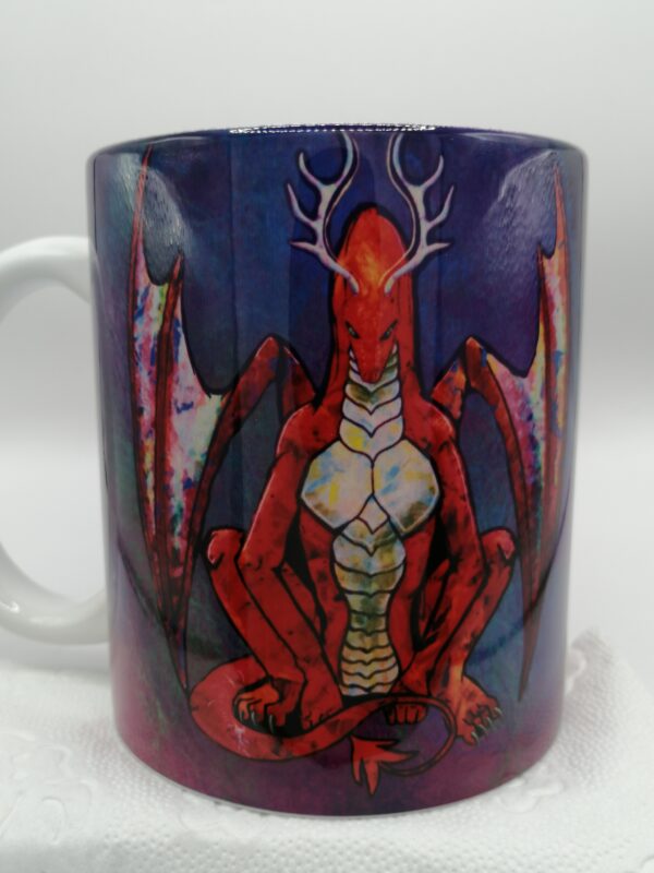 guardian dragon Art-Mug - Afbeelding 2