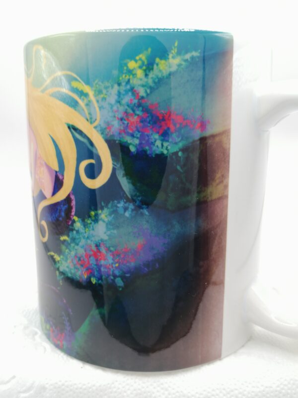 Treasure hunting mermaid Art-Mug - Afbeelding 10