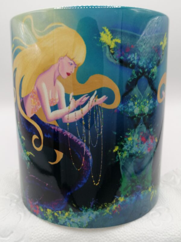 Treasure hunting mermaid Art-Mug - Afbeelding 8