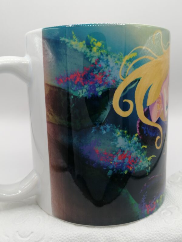 Treasure hunting mermaid Art-Mug - Afbeelding 7