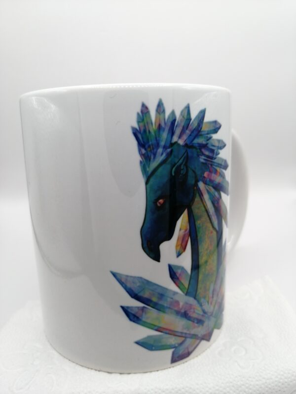 crystal dragon Art-Mug - Afbeelding 4