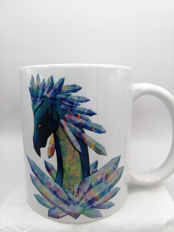 crystal dragon Art-Mug - Afbeelding 3