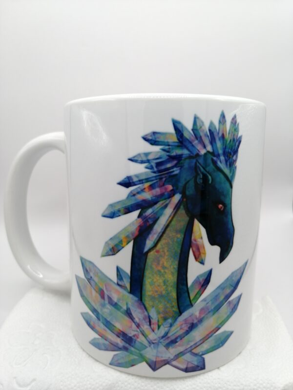 crystal dragon Art-Mug - Afbeelding 2