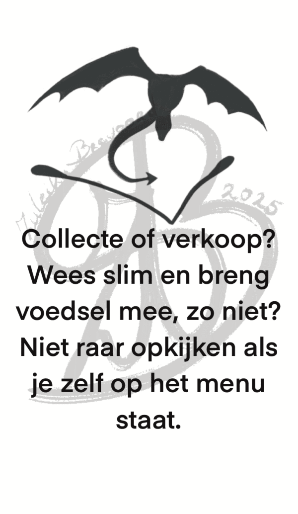 Nee nee draak menu nL
